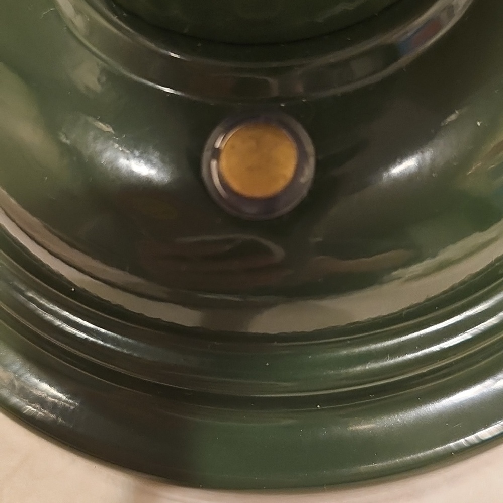 New Hearth And Hand Dark Green Rechargeable Table Lamp - Picture 5 of 7
